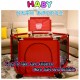 HABY Baby Hexagon Fence Safety Guard Rail Kids Playard Safety Fence with Basketball Loop
