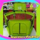 HABY Baby Hexagon Fence Safety Guard Rail Kids Playard Safety Fence with Basketball Loop