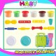 HABY Color Clay Noodle Machine Plasticine Mold Tool Set Creative Clay Production Science