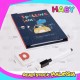 HABY 3D Magnet Book Word Spelling Game English Alphabet Letters Cards Early Education Toys for Baby Kids Gifts