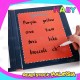 HABY 3D Magnet Book Word Spelling Game English Alphabet Letters Cards Early Education Toys for Baby Kids Gifts