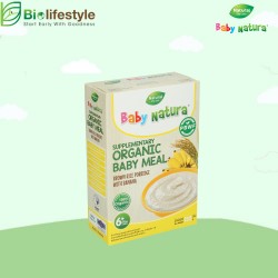 Baby Natura Organic Brown Rice Porridge 120g - Banana