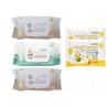 K-MOM Nature Free Organic Premium Wet Wipes (100s x 3 packs) + FREE 10pcs Wet Tissue 2 Packs
