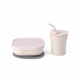 Miniware Sip  and  Snack Set (PLA Series) - Cotton Candy