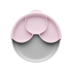 Miniware Healthy Meal Set (PLA Series) - Grey + Cotton Candy