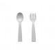 Miniware Cutlery Set - Coloured PLA - Grey