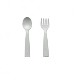 Miniware Cutlery Set - Coloured PLA - Grey