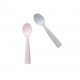 Miniware Silicone Training Spoon Set (2 Colour Variations) - Grey + Cotton Candy