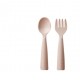 Miniware Cutlery Set - Coloured PLA - Cotton Candy