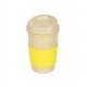 Rice Husk Ware Screw Mug (Yellow)