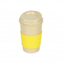 Rice Husk Ware Screw Mug (Yellow)