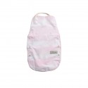 Miniware Catch and Cover Bib and Apron - Pink Cloud