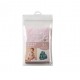 Miniware Catch and Cover Bib and Apron - Pink Cloud