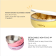 Souffle Antibacterial Stainless Steel Bowl