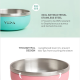 Souffle Antibacterial Stainless Steel Bowl