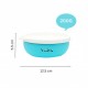 Soufflé Antibacterial Stainless Steel Bowl - Turquoise Green