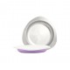 Viida Souffle Antibacterial Stainless Steel Plate - Cosmic Mauve