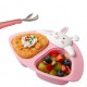 Viida Joy Charming Food Divider - Candy Pink (Rabbit)