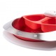 Viida x Hello Kitty Souffle Antibacterial Stainless Steel Plate with Food Divider 