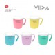 Viida Souffle Antibacterial Stainless Steel Cup - Lemon Yellow