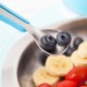 Viida Souffle Antibacterial Stainless Steel Fork & Spoon Set (S) - Baby Blue