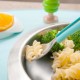 Viida Souffle Antibacterial Stainless Steel Spoon Set (L) - Taffy Pink+Turquoise Green