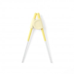 Viida Souffle Antibacterial Training Chopsticks-Lemon Yellow