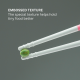 Viida Soufflé Antibacterial Training Chopsticks-Turquoise Green
