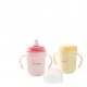 Viida Souffle Antibacterial Stainless Steel 3-Stage Training Cup Set - Lemon Yellow