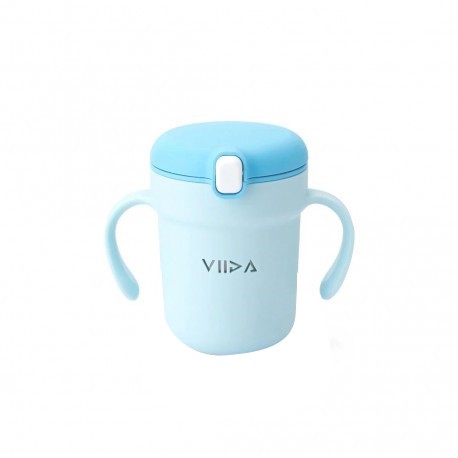 Viida Soufflé Antibacterial Stainless Steel Straw Sippy Cup