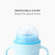 Viida Soufflé Antibacterial Stainless Steel Spout Sippy Cup - Baby Blue