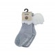 Akarana Baby Winged Socks (Grey)