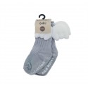 Akarana Baby Winged Socks (Grey)