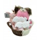 Akarana Baby Angel Wings Keke Hamper  (Pink)