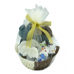 Akarana Baby Angel Wings Keke Hamper (Grey)