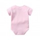 Akarana Baby Quality Newborn Baby Romper One-Piece Double Sided Dupion Cotton (Pink 3M)