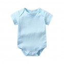 Akarana Baby Quality Newborn Baby Romper One-Piece Double Sided Dupion Cotton (Blue 6M)