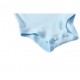 Akarana Baby Quality Newborn Baby Romper One-Piece Double Sided Dupion Cotton (Blue 12M)