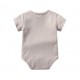 Akarana Baby Quality Newborn Baby Romper One-Piece Double Sided Dupion Cotton (Khaki 12M)