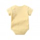 Akarana Baby Quality Newborn Baby Romper One-Piece Double Sided Dupion Cotton (Yellow 6M)