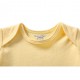 Akarana Baby Quality Newborn Baby Romper One-Piece Double Sided Dupion Cotton (Yellow 12M)
