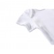 Akarana Baby Quality Newborn Baby Romper One-Piece Double Sided Dupion Cotton (White 12M)