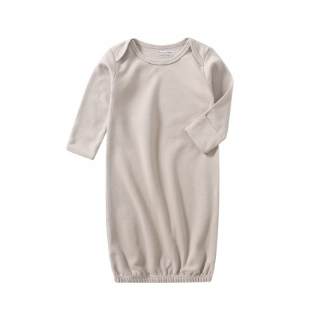 Akarana Baby Soft Baby Sleepwear / Sleeping Gown / Sleepsuit (0-6M Beige)