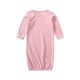 Akarana Baby Soft Baby Sleepwear / Sleeping Gown / Sleepsuit (0-6M Pink)