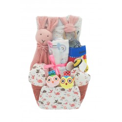 Akarana Baby Elegant Baby Hamper Pure Love Baby Gift Set (Baby Girl)