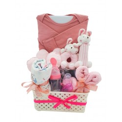 Akarana Baby Baby Hamper Gift Set - Cheerish The Moment Baby Hamper (Girl)