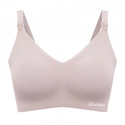 Akarana Baby Laser-Cut Basic Maternity & Nursing Bra (Free 1pc Extender) - Ultra Thin (Light Pink)