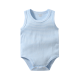 Akarana Baby Sleeveless Bodysuit Baby Romper (12-18M Blue Stripe)