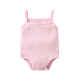 Akarana Baby Spaghetti Strap Bodysuit Baby Romper (6-12M Pink)