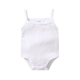 Akarana Baby Spaghetti Strap Bodysuit Baby Romper (6-12M White)
